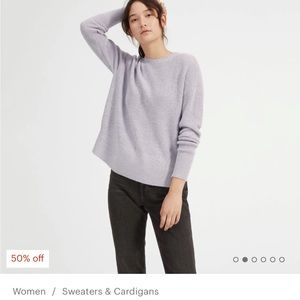 Everlane The Cashmere Waffle Crew